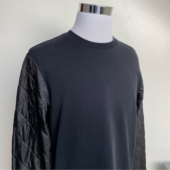 French Connection Quilted Sleeve Sweatshirt - Picture 4 of 13